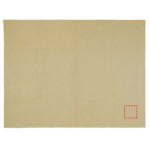 Suzy 150 x 120 cm deken van gebreid GRS-polyester