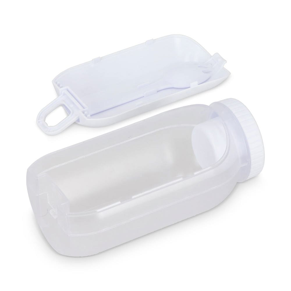 Alles-in-één Lunchkom met Sausvakje en Lepel-Vork