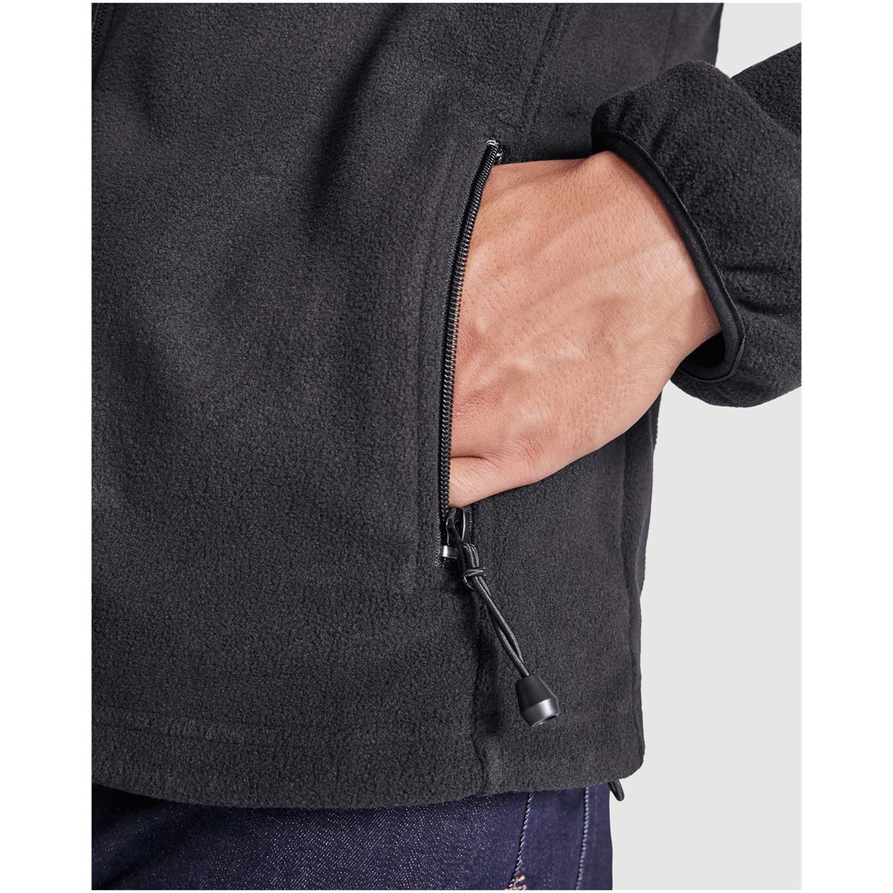 Luciane fleece herenjack met volledige rits