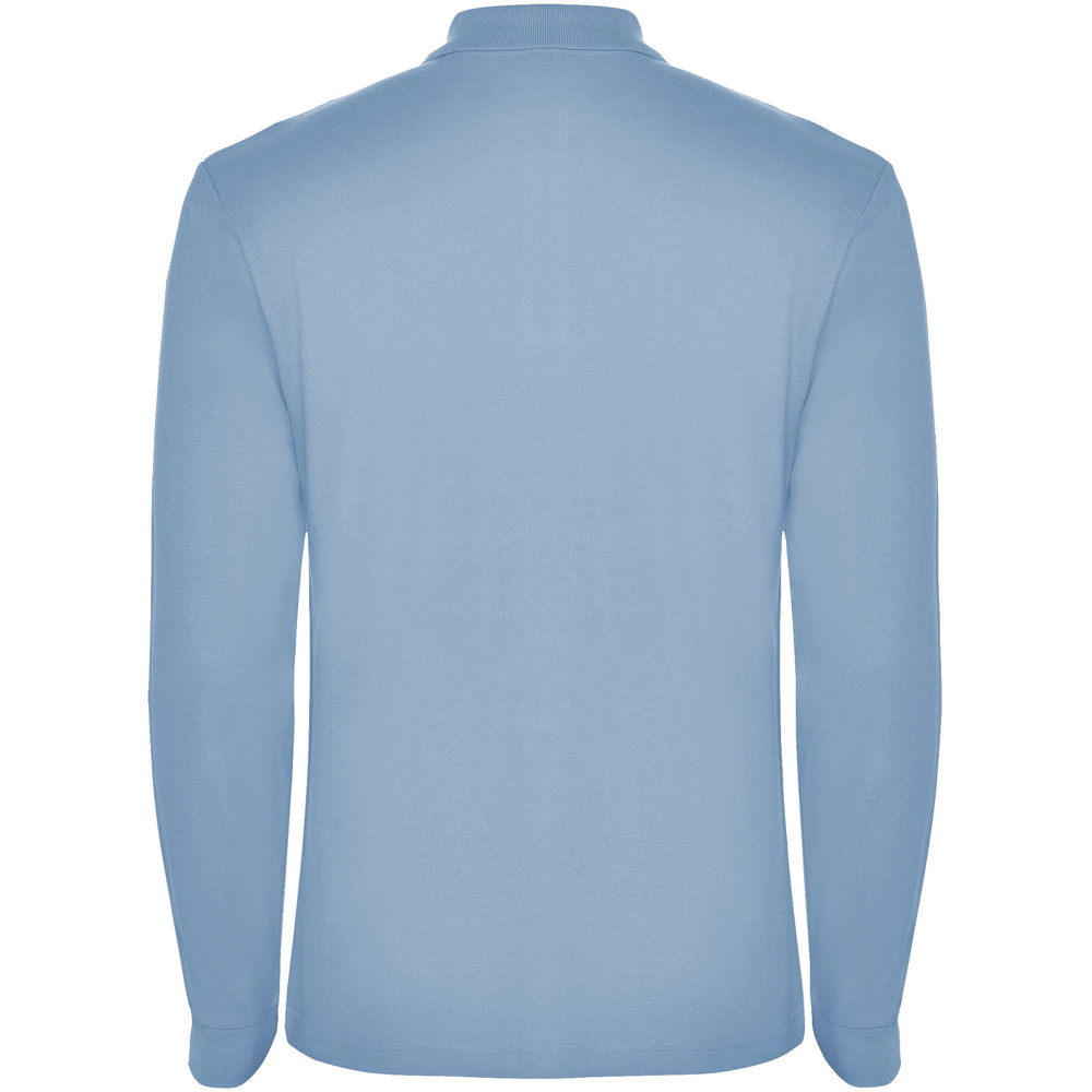 Estrella 220 g/m² herenpolo met lange mouwen