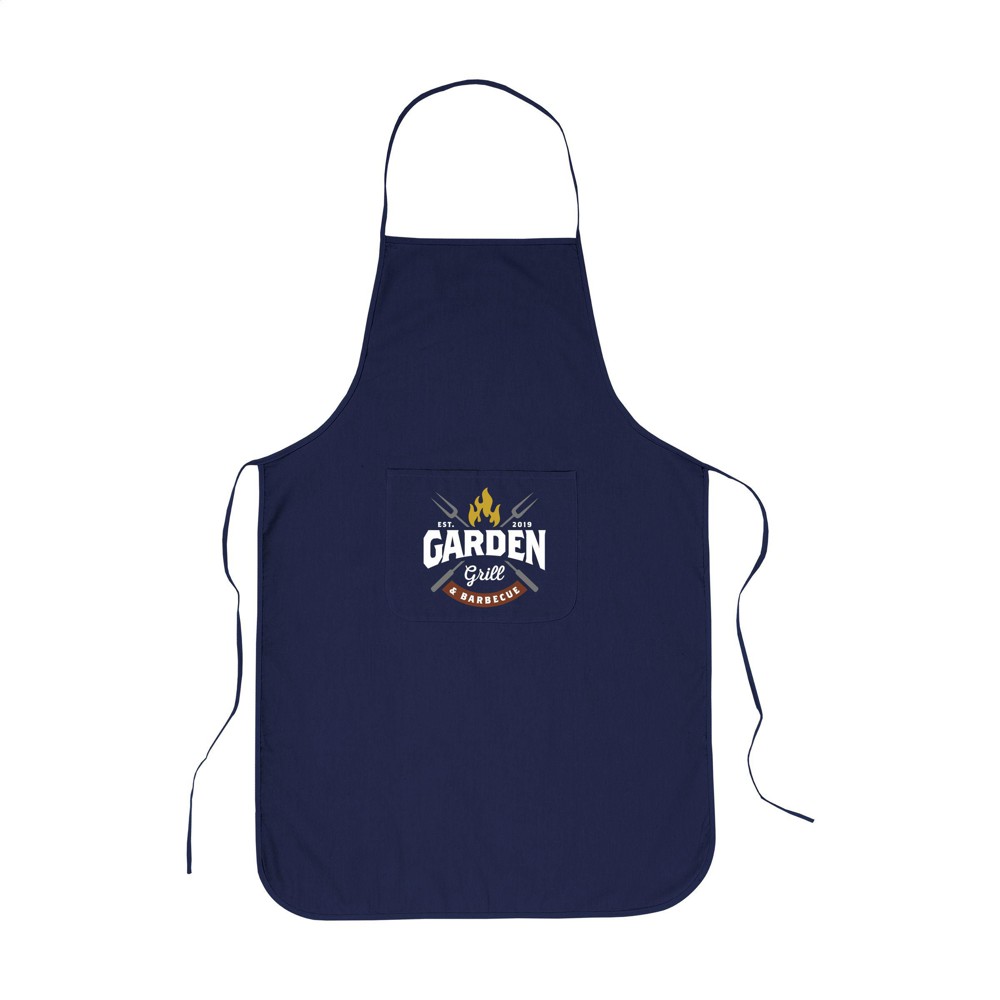 Apron (130 g/m²) schort - blauw (± PMS 289)