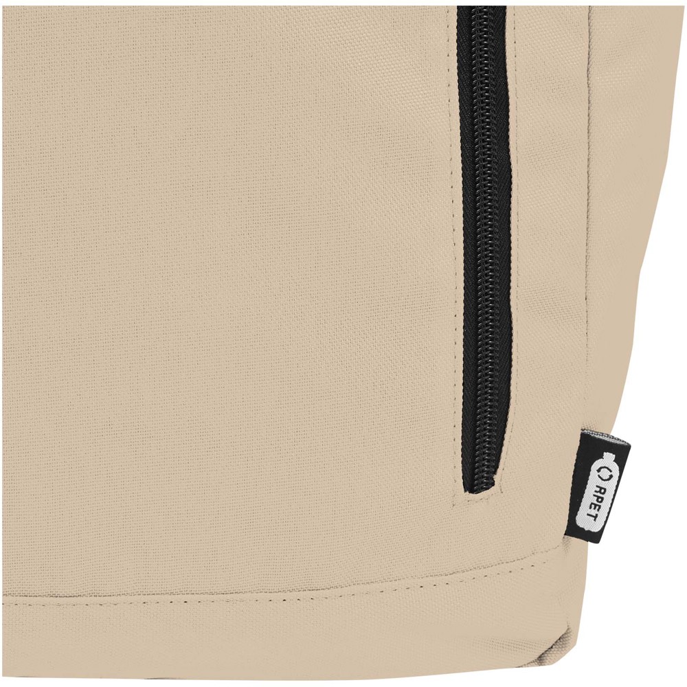 Byron 15,6" rugzak van GRS RPET met opgerolde bovenkant 18 L