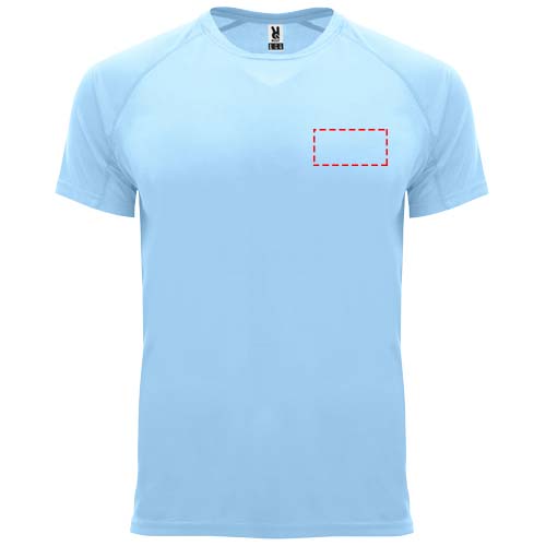 Bahrain 135 g/m² sportshirt met korte mouwen voor kinderen