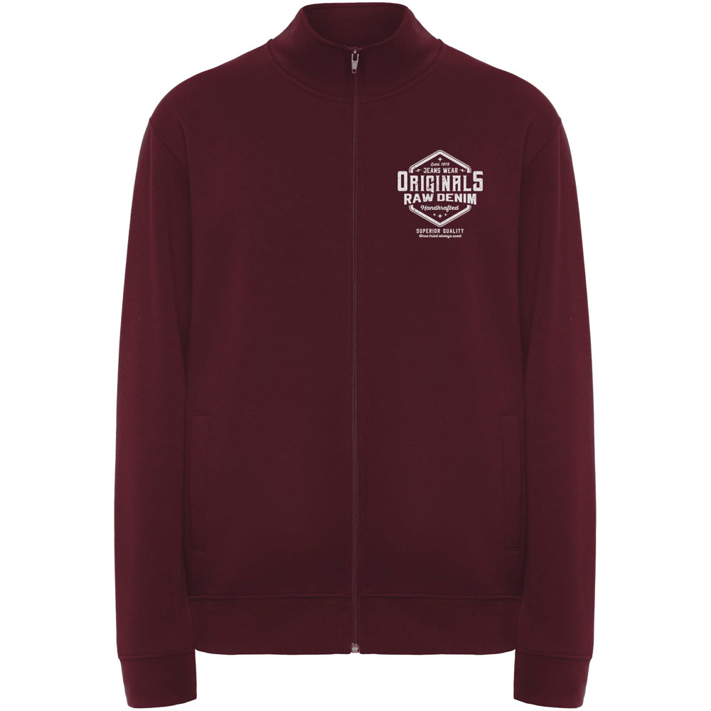 Ulan 280 g/m² unisex sweater met volledige rits