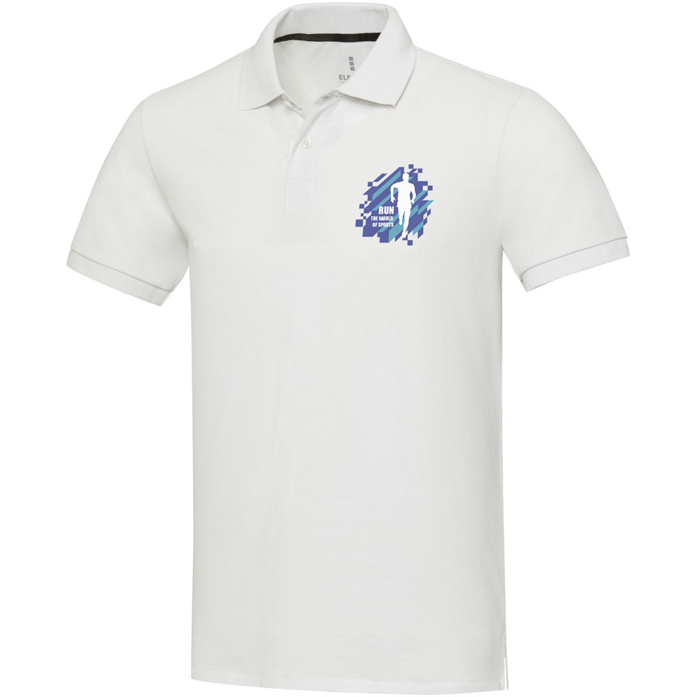 Emerald 200 g/m² unisex Aware™ gerecyclede polo met korte mouwen