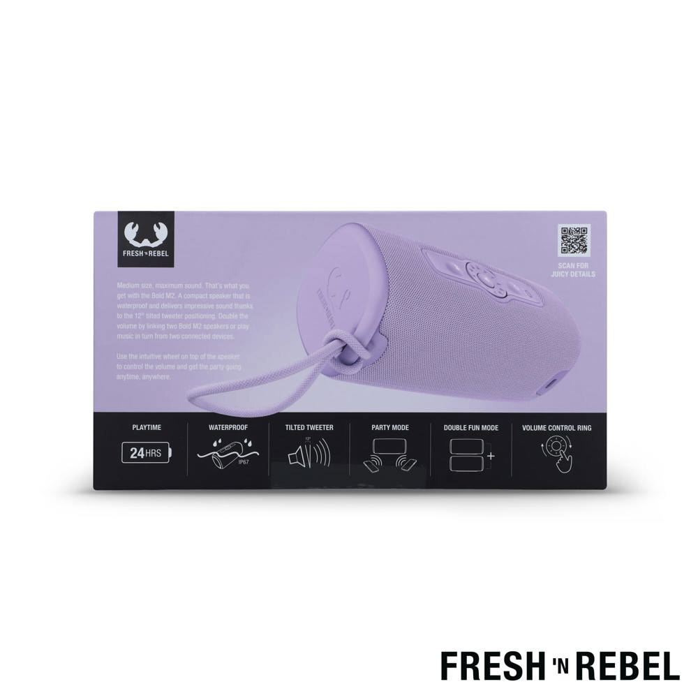 1RB7400 I Fresh 'n Rebel Bold M2 Waterbestendige Bluetooth Speaker