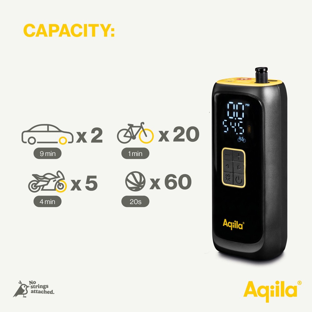 Aqiila Airbird C4 draagbare compressor