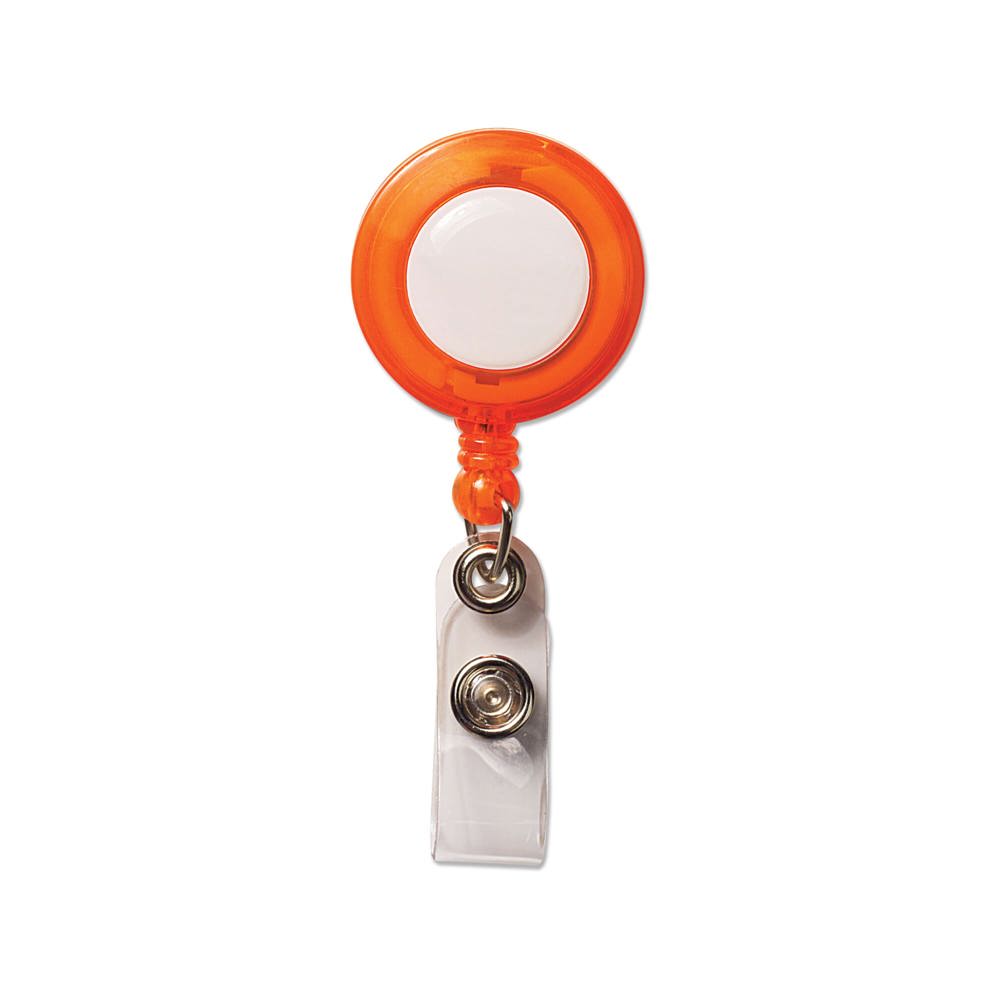 Kaarthouder - Transparant / Oranje