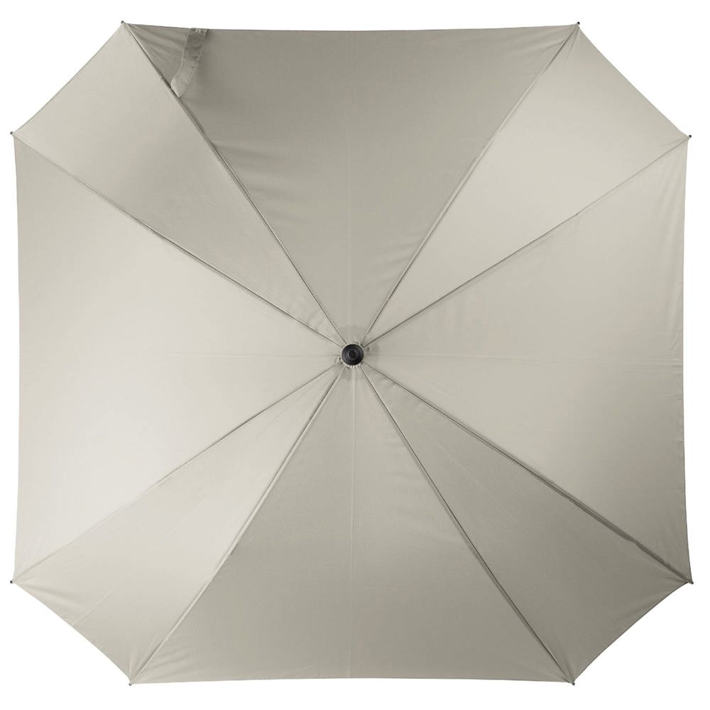 Deluxe vierkante paraplu met draaghoes 27” auto open