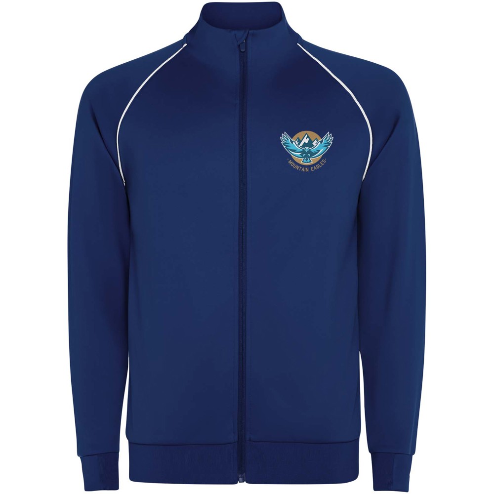Valier herensweatshirt met doorlopende rits