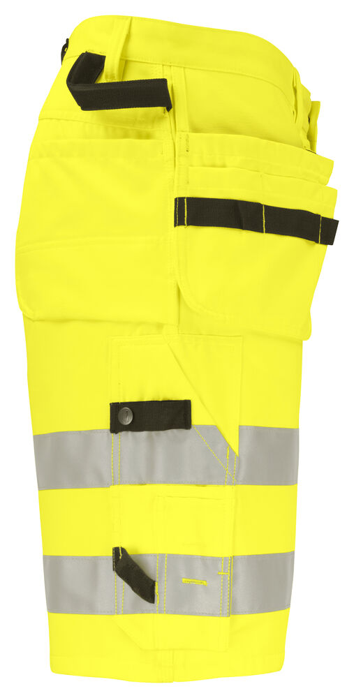 Jobman - 2207 Hi-Vis Shorts HP Geel C46