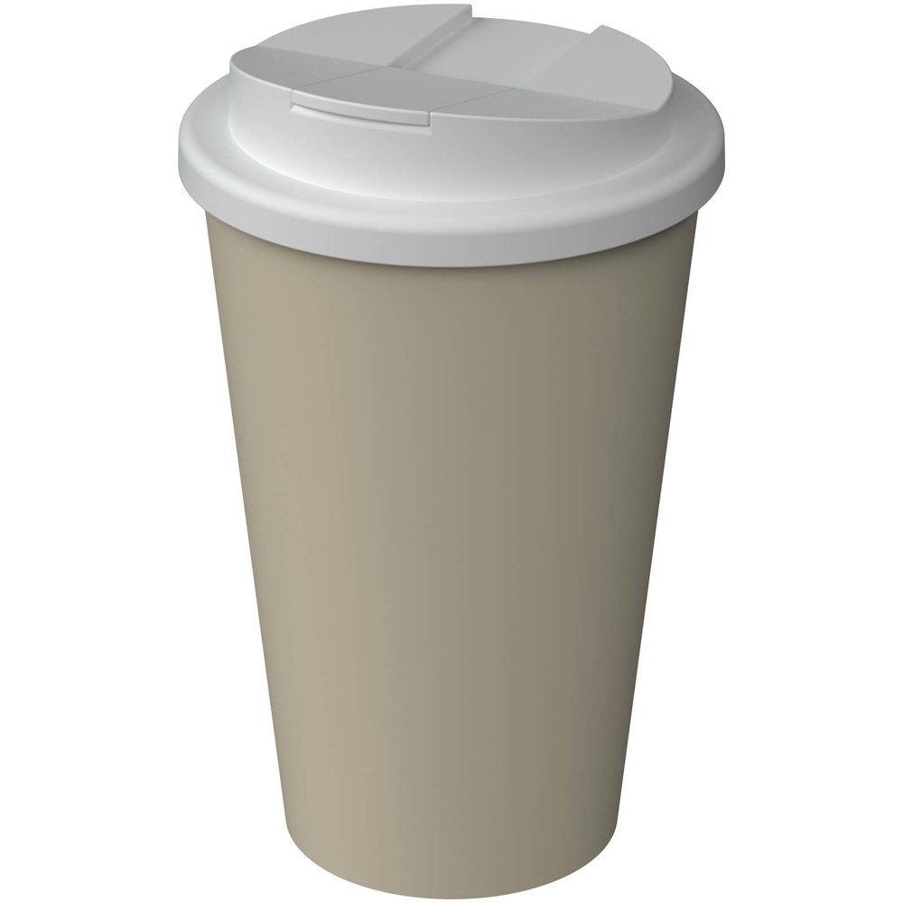 Americano® Infiniti geïsoleerde beker van 350 ml met morsbestendig deksel - Hessian