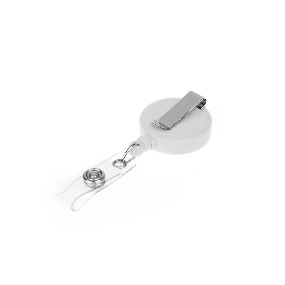 Badge Reel- Wit