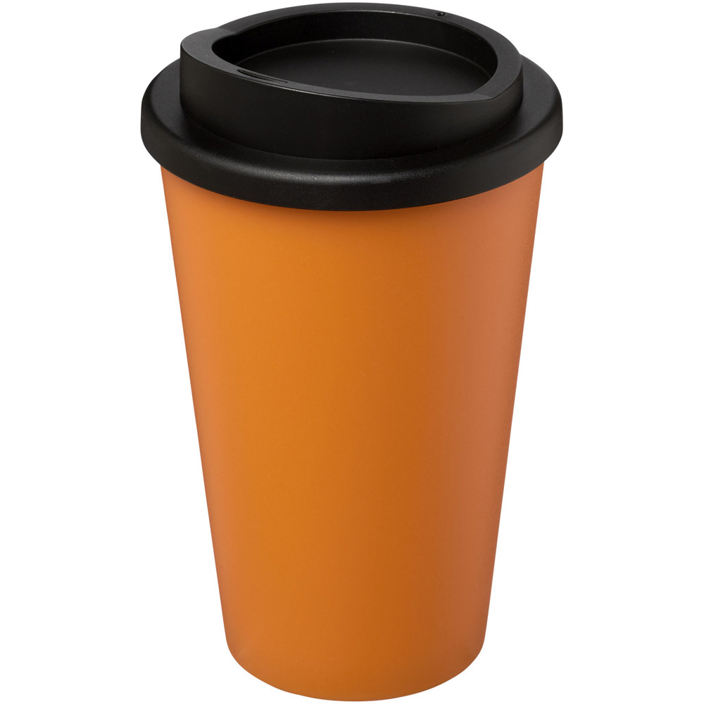 Americano® 350 ml geïsoleerde beker - Oranje, Zwart