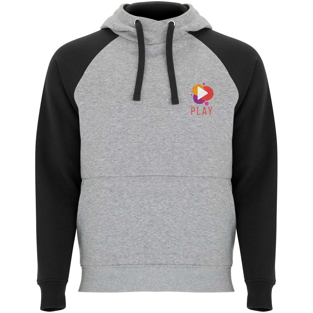 Badet 280 g/m² unisex tweekleurige hoodie