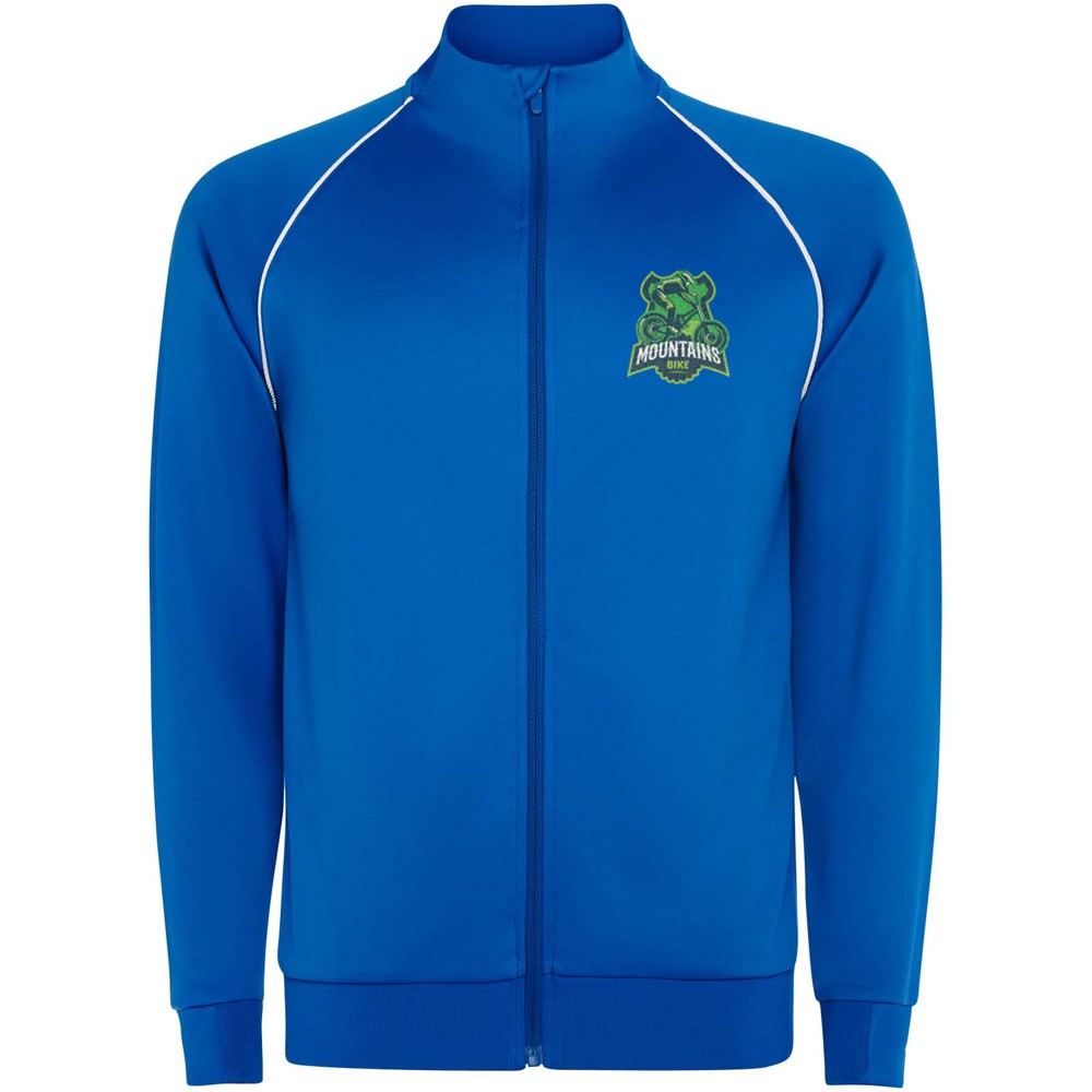 Valier herensweatshirt met doorlopende rits