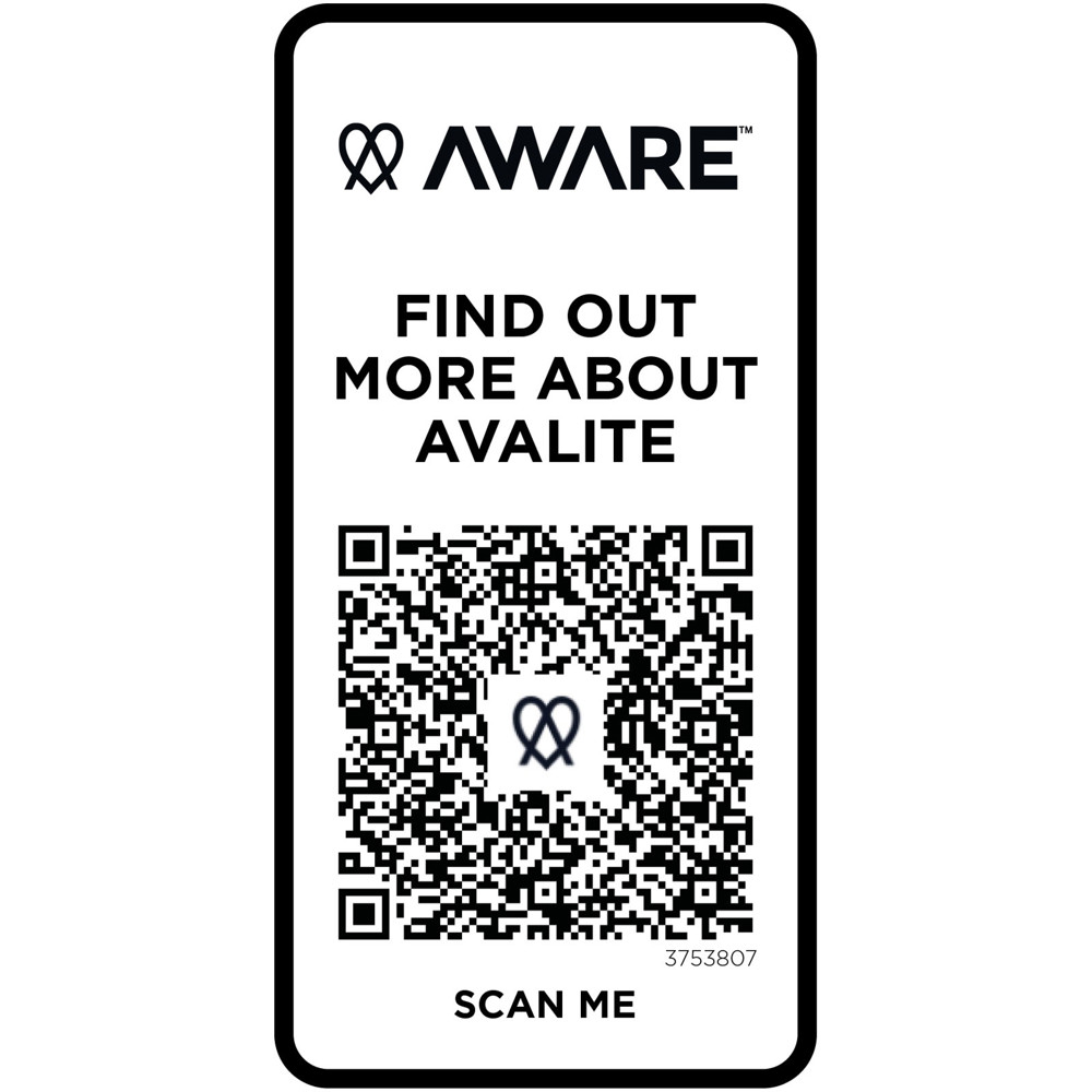 Avalite 160 g/m² unisex Aware™ gerecycled T-shirt met korte mouwen