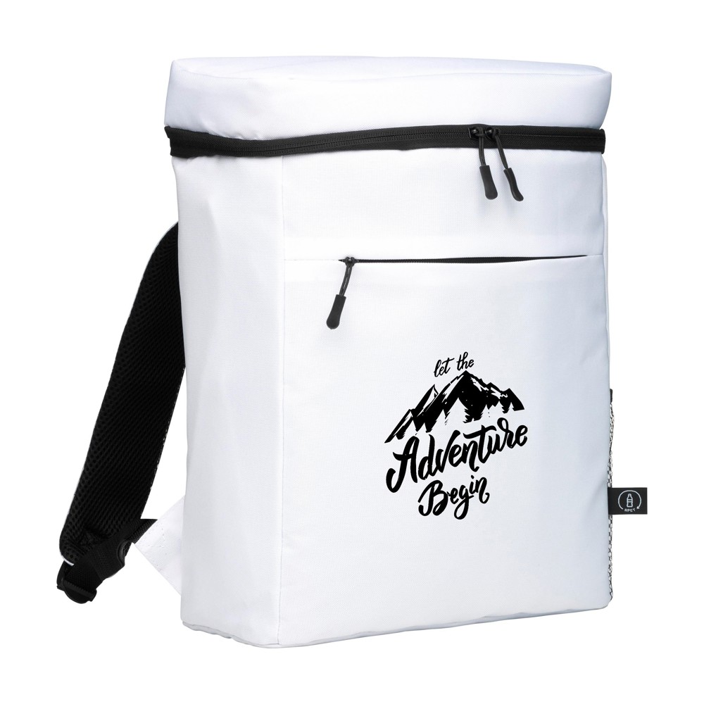 Arctica Cooler GRS Recycled Backpack koeltas - wit