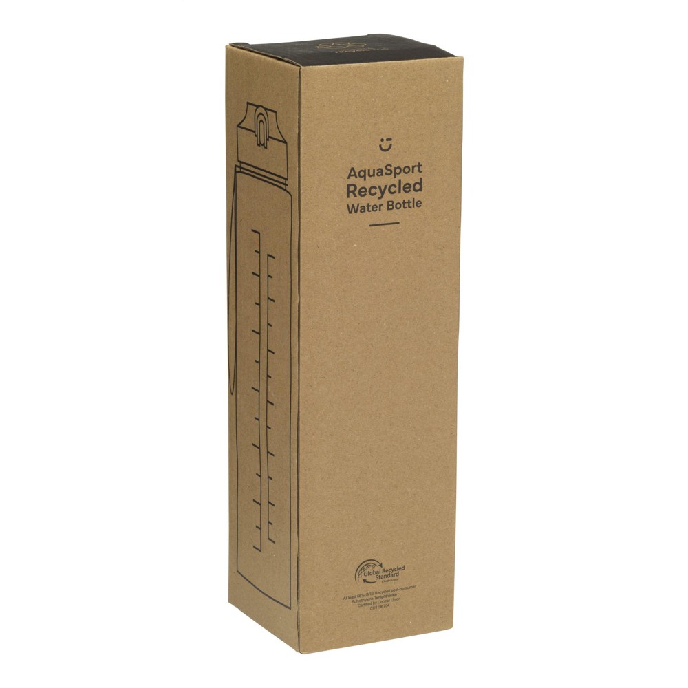 AquaSport RCS Recycled Water Bottle 1 L