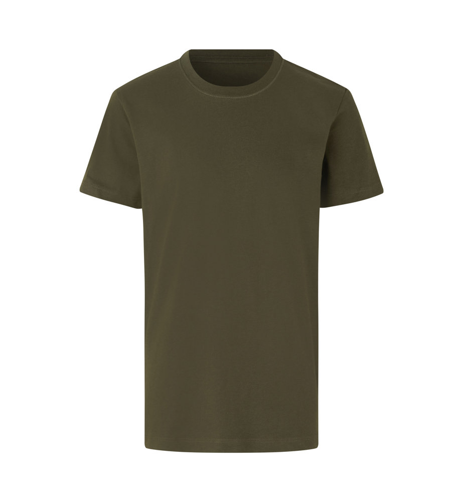 Biologisch katoenen T-shirt | kinderen - Olijf (C-570)