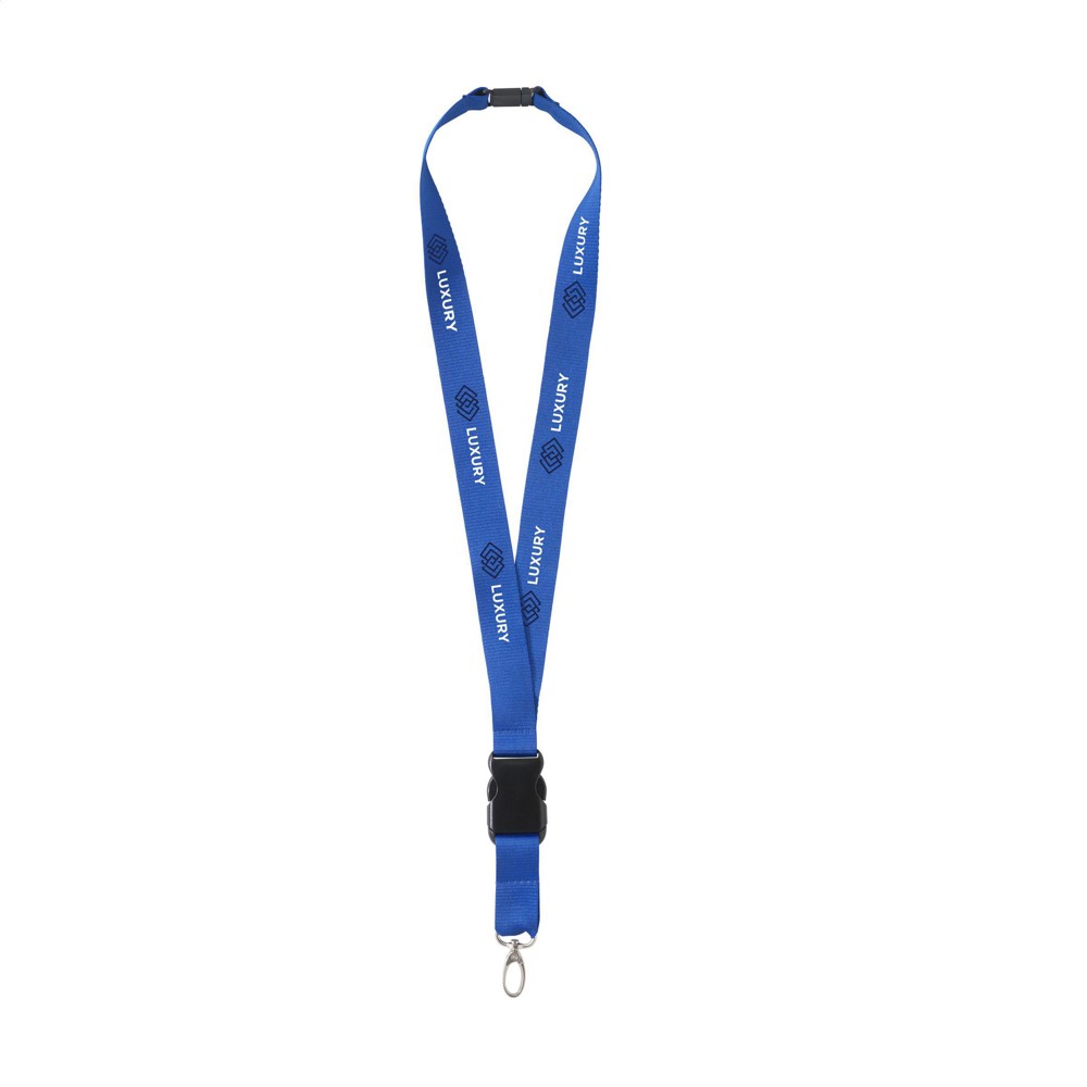 KeyCordSafety 2,4 cm lanyard - blauw (± PMS 2935)
