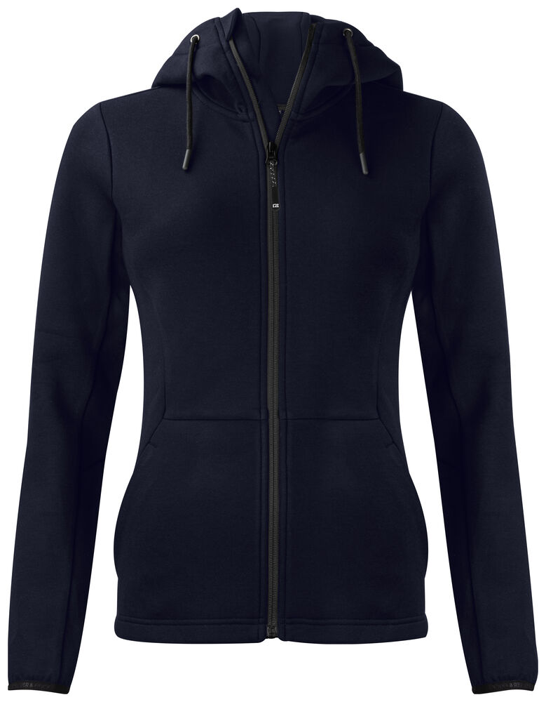 Cutter & Buck - Pemberton Hood FZ Dames - Dark Navy