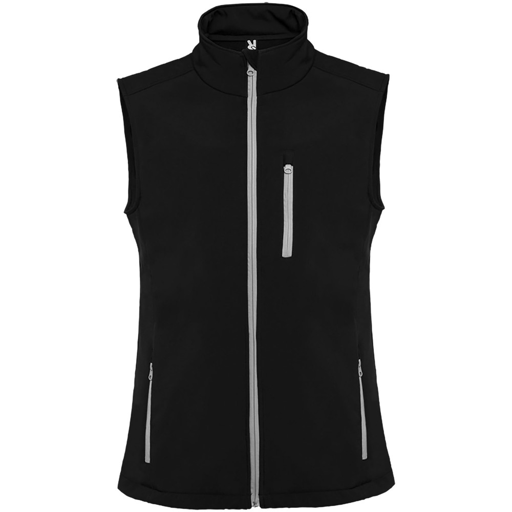 Nevada unisex softshell bodywarmer - Zwart