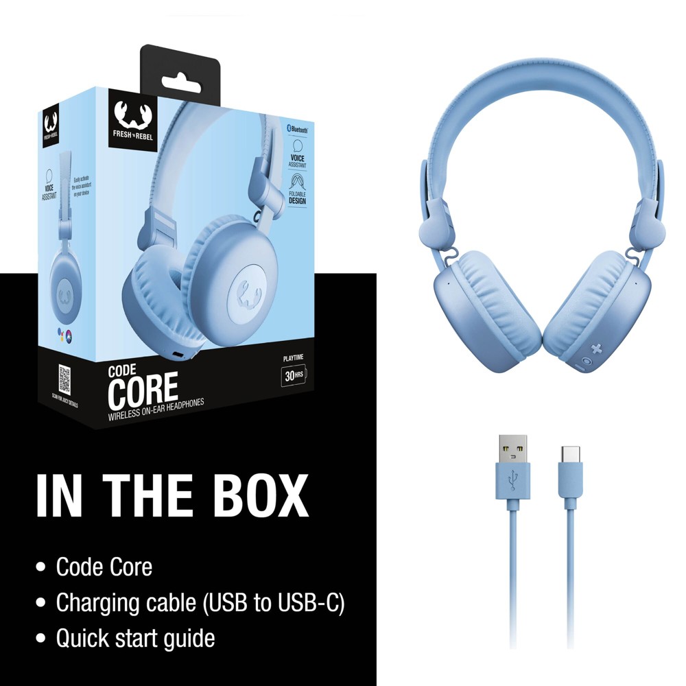 3HP1000 I Fresh 'n Rebel Code Core Draadloze on-ear koptelefoon 