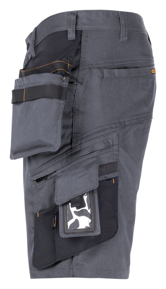 Jobman - 2168 Stretch Shorts HP Donkergrijs/Zwart C52