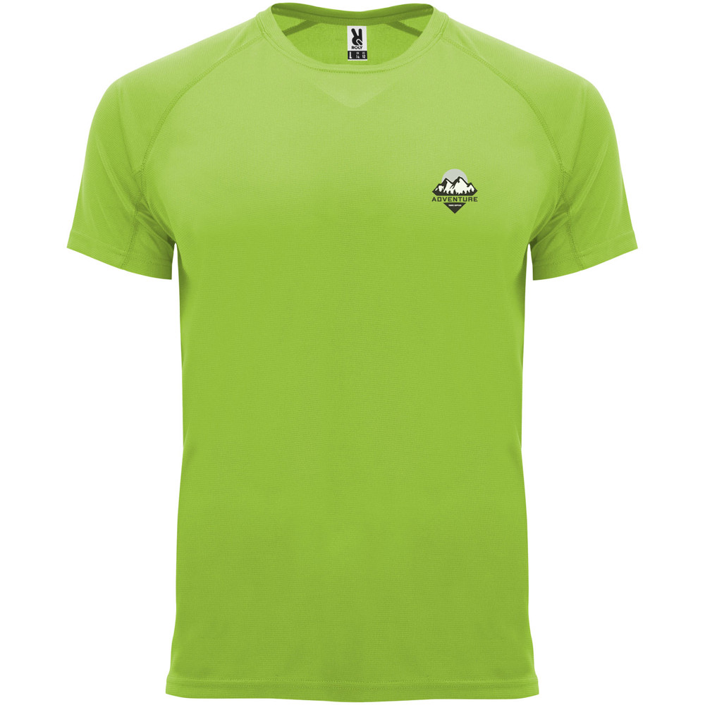 Bahrain 135 g/m² sportshirt met korte mouwen voor kinderen