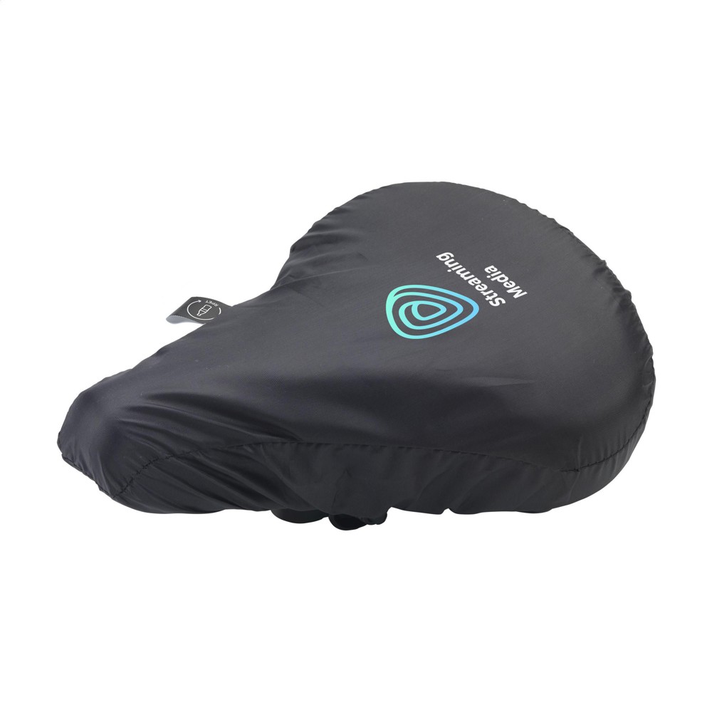 Bike Seat Cover GRS RPET zadelhoes - zwart (± PMS Black)