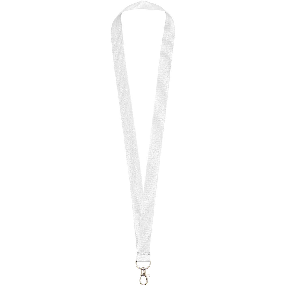 Impey lanyard met haak - wit