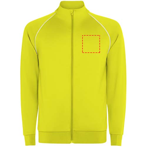 Valier herensweatshirt met doorlopende rits