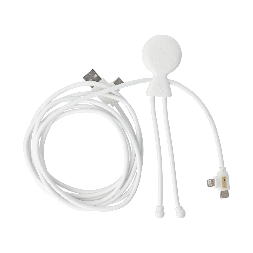 2092 - Xoopar Mr Bio Long 60 W PD Multi Oplaadkabel 2 Meter 