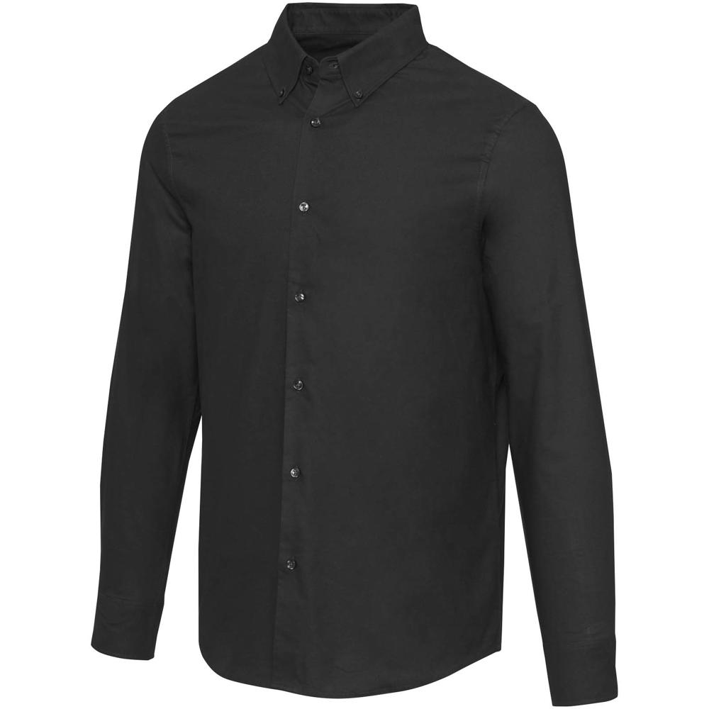 Sphene 165 g/m² oxford herenoverhemd - Zwart