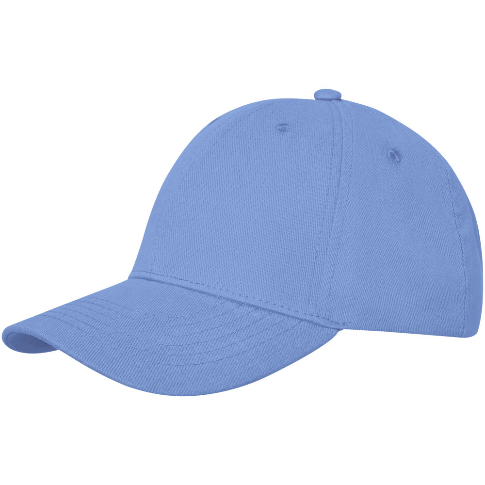 Davis 260 g/m² 6 panel cap - Lichtblauw
