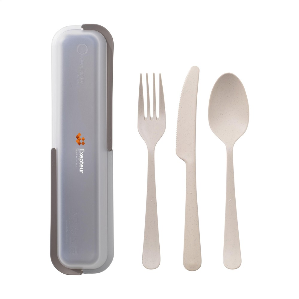 Circulware Outdoor 3-piece Bestekset
