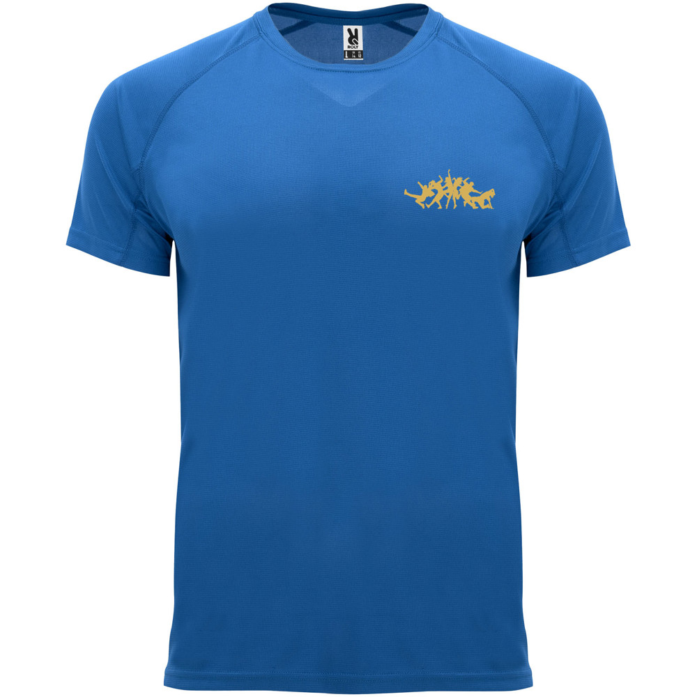 Bahrain 135 g/m² sportshirt met korte mouwen voor kinderen