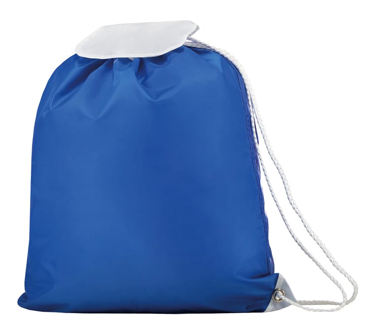 Promotas met flap - Kobaltblauw (285C) / Wit