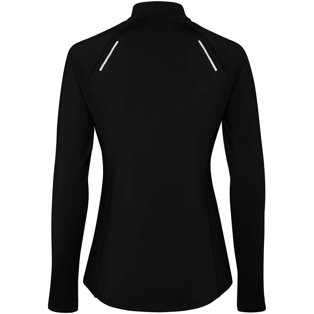 Estambul 200 g/m² damessweater met lange mouwen en halve rits
