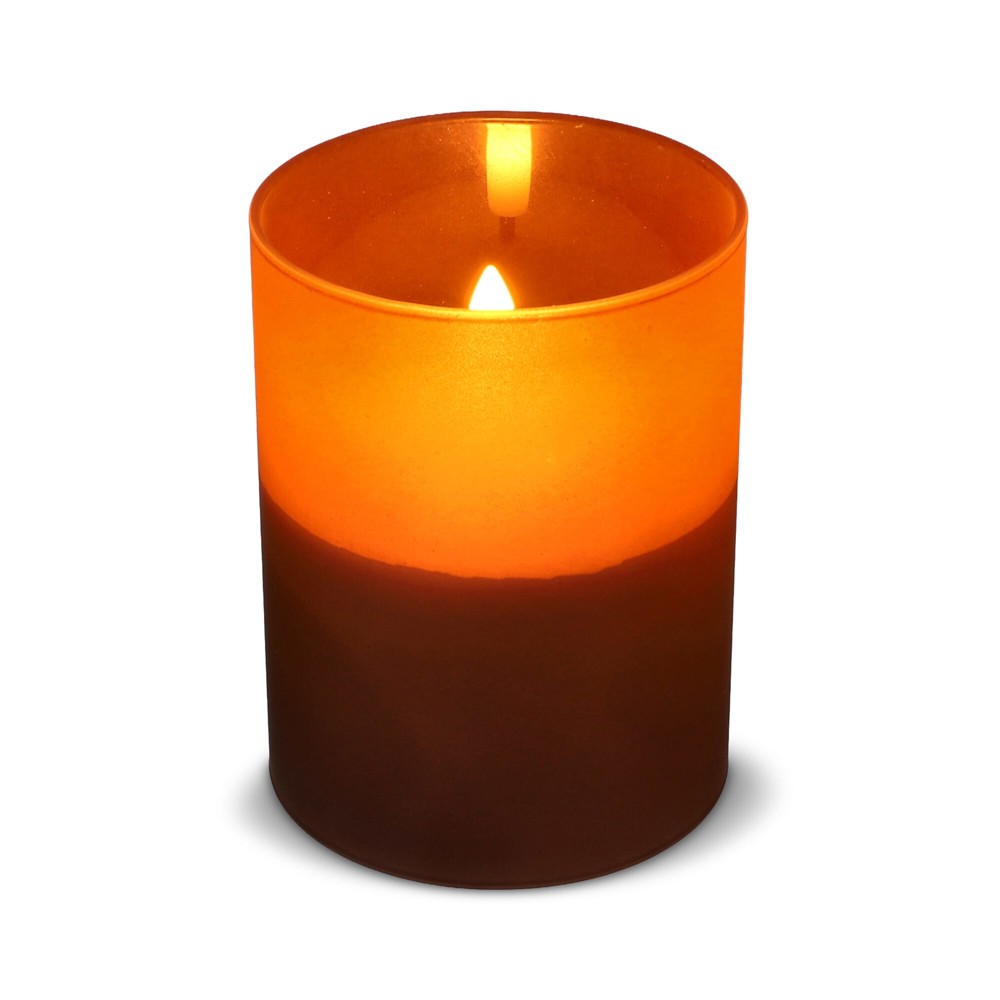 Nyelle oplaadbare LED Wax kaars in glas