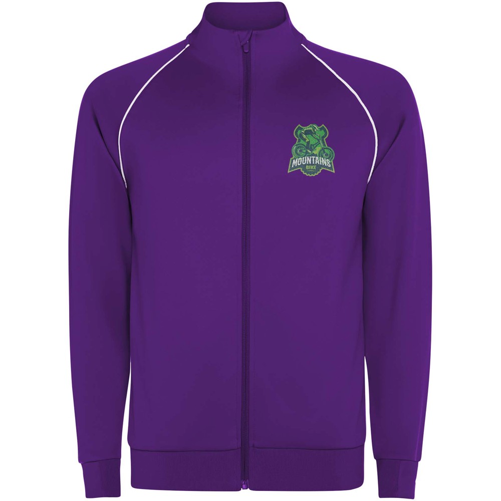 Valier herensweatshirt met doorlopende rits
