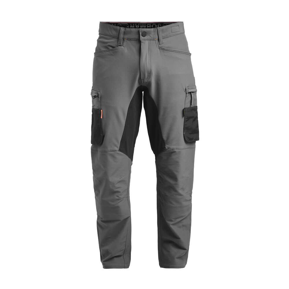Jobman - 2194 Stretch Service Trousers - Donkergrijs/Zwart