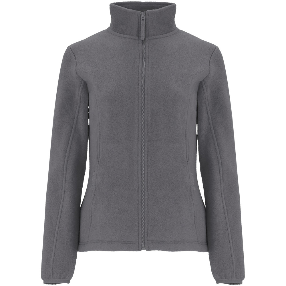 Artic fleece damesjack met volledige rits - Lood