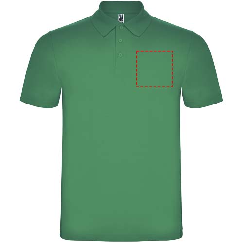 Austral 180 g/m² unisex polo met korte mouwen