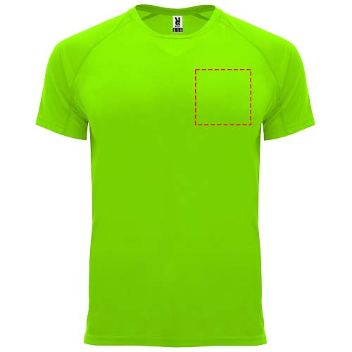 Bahrain 135 g/m² sportshirt met korte mouwen voor heren