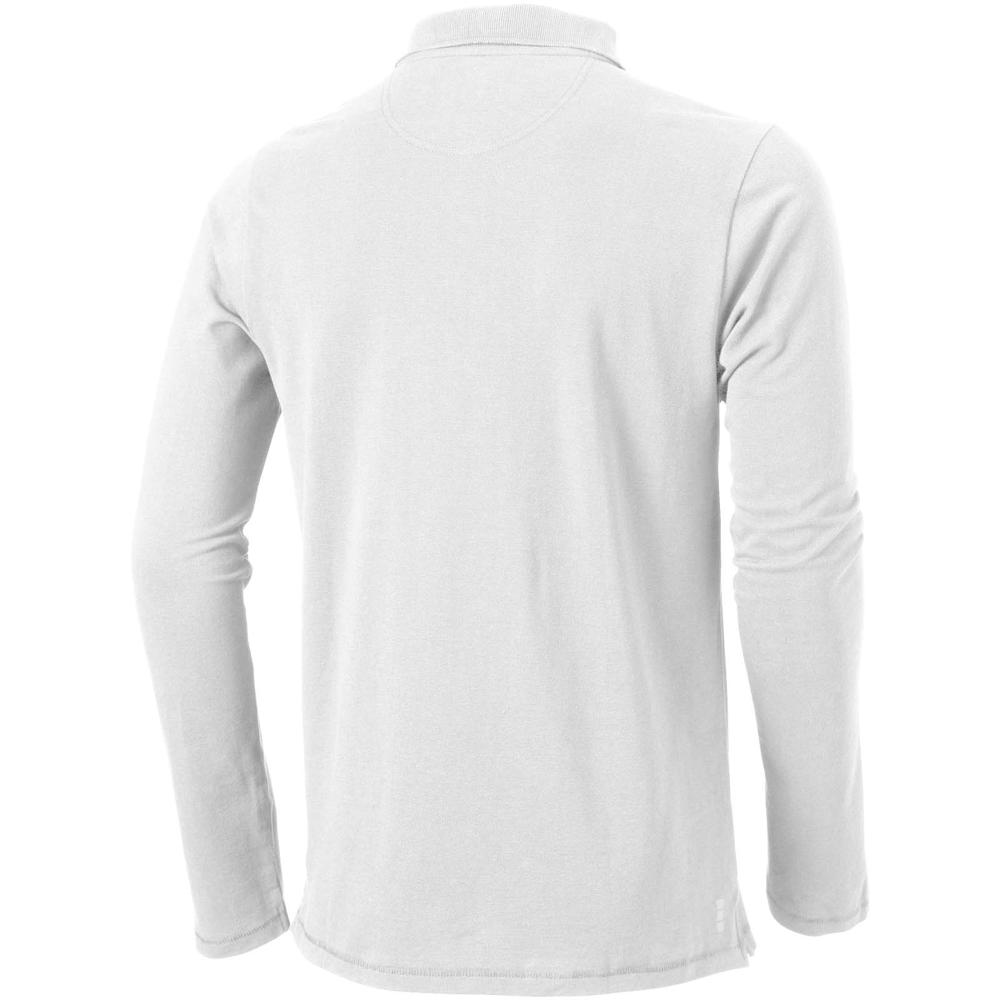 Calgary 180 g/m² herenpolo met lange mouwen
