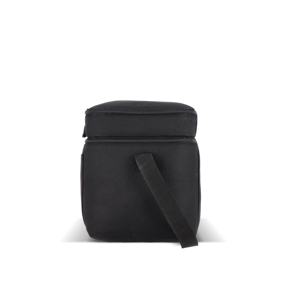 600D gerecycled PET koeltas met twee vakken 30 x 20 x 24 cm 12 L