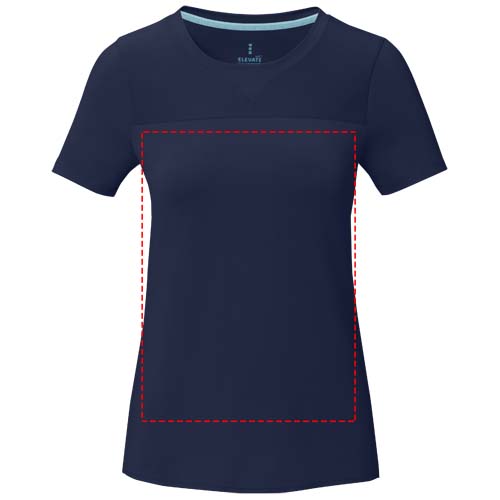 Borax 160 g/m² Dames T-shirt met korte mouwen, cool fit, GRS gerecycled