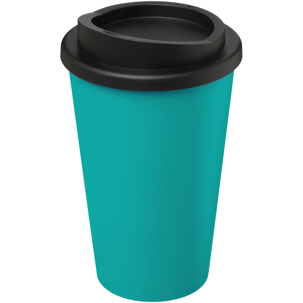 Americano® 350 ml geïsoleerde beker - Aquablauw, Zwart